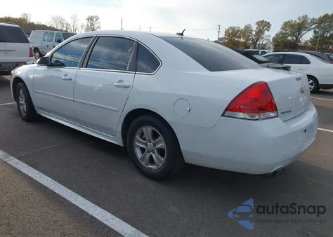 2015 Chevrolet Impala Limited Ls from USA, damaged, VIN 2G1WA5E3XF1127772